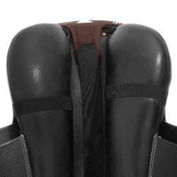 Gel-Sattelschutz Air Plus für Springen mit Dri-Lex 10mm Acavallo Braun