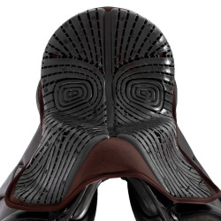 Gel-Sitzschutz Air Plus für Dressur mit 10 mm Außengel Acavallo Braun