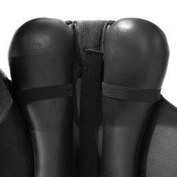 Gel-Sitzschutz Air Plus für Dressur mit 10 mm Außengel Acavallo Schwarz