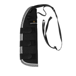 Gepolsterter und wasserdichter Schweifschutz Equestro Schwarz