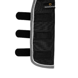 Gepolsterter und wasserdichter Schweifschutz Equestro Schwarz