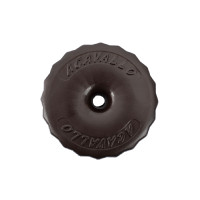 Rondelles de mors en gel Acavallo Marron