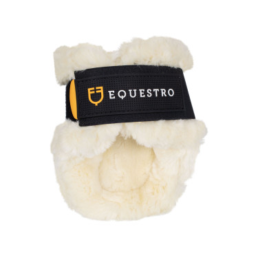 Gamaschen für junge Pferde aus TPU und synthetischem Lammfell Ruby Equestro Braun Gamaschen für junge Pferde aus TPU und synthetischem Lammfell Ruby Equestro Braun