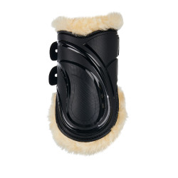 Polyurethan-Fesselkopfschoner mit synthetischem Lammfell New Evolution Equestro