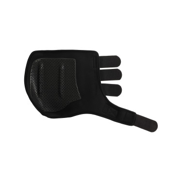 Hintere Gamaschen aus Newprene mit Respira-Gel von Acavallo Schwarz