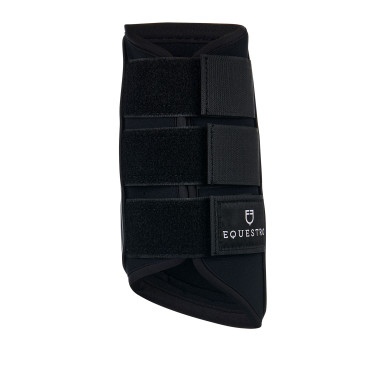Gamaschen für das Geländereiten aus Neopren und perforiertem Airflow-Leder Equestro Gamaschen für das Geländereiten aus Neopren und perforiertem Airflow-Leder Equestro