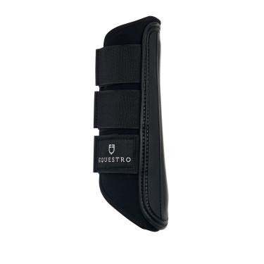 Gamaschen für das Geländereiten aus Neopren und perforiertem Airflow-Leder Equestro Gamaschen für das Geländereiten aus Neopren und perforiertem Airflow-Leder Equestro