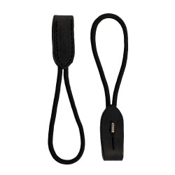 Pelham-Brücke mit robustem Haken Equestro Schwarz