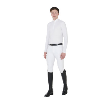 Wettkampfpolo mit langen Ärmeln für Herren Nestor Equestro Wettkampfpolo mit langen Ärmeln für Herren Nestor Equestro