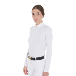 Wettkampf-Polohemd tailliert langarm Damen Artemis Equestro Wettkampf-Polohemd tailliert langarm Damen Artemis Equestro