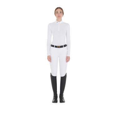 Wettkampf-Polohemd tailliert langarm Damen Artemis Equestro Wettkampf-Polohemd tailliert langarm Damen Artemis Equestro