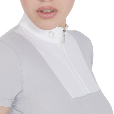 Wettkampf-Poloshirt tailliert kurzarm Damen Mariam Equestro Wettkampf-Poloshirt tailliert kurzarm Damen Mariam Equestro