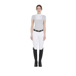 Wettkampf-Poloshirt tailliert kurzarm Damen Mariam Equestro Wettkampf-Poloshirt tailliert kurzarm Damen Mariam Equestro