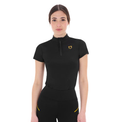 Damen-Poloshirt mit Mesh-Einsätzen Equestro