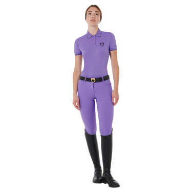 Trainingspolo für Damen aus atmungsaktivem Stoff Equestro Trainingspolo für Damen aus atmungsaktivem Stoff Equestro