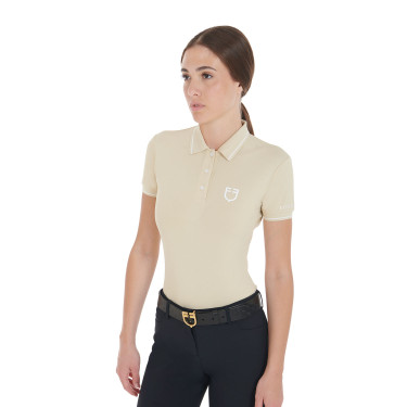 Trainingspolo für Damen aus atmungsaktivem Stoff Equestro Trainingspolo für Damen aus atmungsaktivem Stoff Equestro