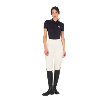 Trainingspolo für Damen aus atmungsaktivem Stoff Equestro Trainingspolo für Damen aus atmungsaktivem Stoff Equestro