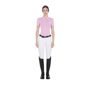 Trainingspolo für Damen aus atmungsaktivem Stoff Equestro Trainingspolo für Damen aus atmungsaktivem Stoff Equestro