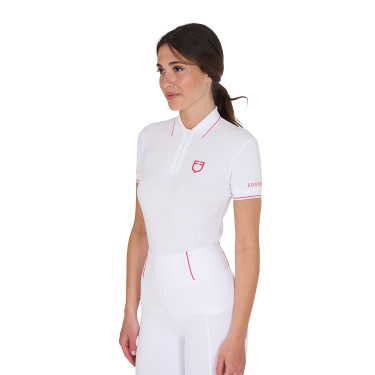 Trainingspolo für Damen aus atmungsaktivem Stoff Equestro Trainingspolo für Damen aus atmungsaktivem Stoff Equestro
