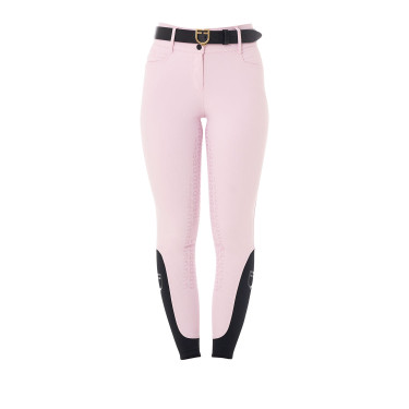 Hoch taillierte Damenreithose mit Vollbesatz Equestro Ballerina Rosa Hoch taillierte Damenreithose mit Vollbesatz Equestro Ballerina Rosa