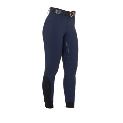 Hoch taillierte Damenreithose mit Vollbesatz Equestro