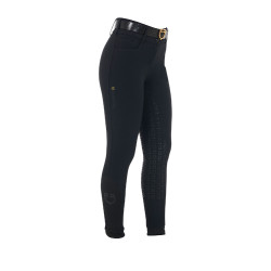 Hoch taillierte Damenreithose mit Vollbesatz Equestro