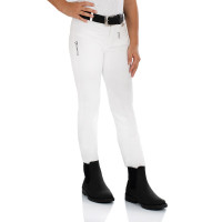 Kinder-Jodhpurhose Leilani aus Stretchmaterial Equestro Weiß