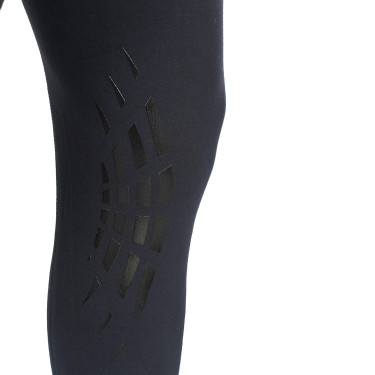 Herrenhose Zeus mit Kniebesatz aus Stretch-Baumwolle Equestro Herrenhose Zeus mit Kniebesatz aus Stretch-Baumwolle Equestro