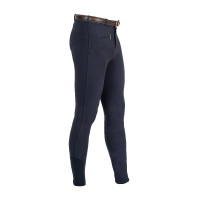 Herrenhose Urano aus Stretch-Baumwolle Equestro Schwarz