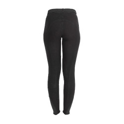 Damenhose Selene aus Stretch-Baumwolle Equestro Schwarz