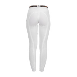 Damenhose Selene aus Stretch-Baumwolle Equestro Weiß Wei&amp;amp;amp;amp;amp;amp;szlig;