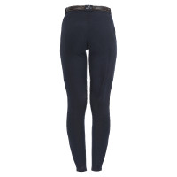 Damenreithose Selene mit Kniegrip aus Stretch-Baumwolle Equestro Weiß Weiß Damenreithose Selene mit Kniegrip aus Stretch-Baumwolle Equestro Weiß Weiß