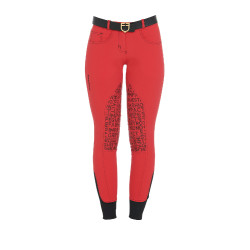Damenreithose mit Kniebesatz aus technischem Gewebe Xeni Equestro Damenreithose mit Kniebesatz aus technischem Gewebe Xeni Equestro