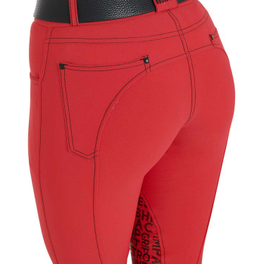 Damenreithose mit Kniebesatz aus technischem Gewebe Xeni Equestro Damenreithose mit Kniebesatz aus technischem Gewebe Xeni Equestro