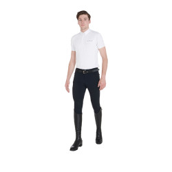 Herrenhose Sommer Caspar Light Equestro Schwarz