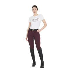 Damen-Sommerhose Zenda Light Equestro Pflaume Lila