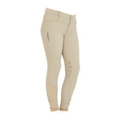 Kinderhose aus technischem Gewebe Equestro Weihrauch Beige