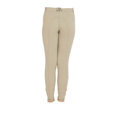 Kinderhose aus technischem Gewebe Equestro Weihrauch Beige