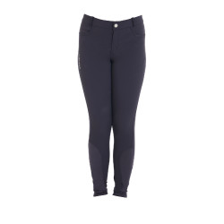 Kinderhose aus technischem Gewebe Equestro Marine Marineblau