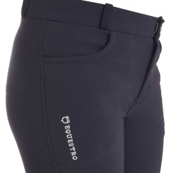 Kinderhose aus technischem Gewebe Equestro Marine Marineblau