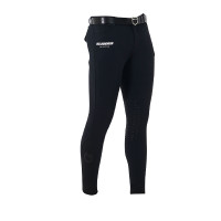 Herrenhose mit Kniebesatz Kollektion Scuderia Equestro Schwarz Herrenhose mit Kniebesatz Kollektion Scuderia Equestro Schwarz
