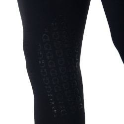 Herrenhose mit Kniebesatz Kollektion Scuderia Equestro Schwarz