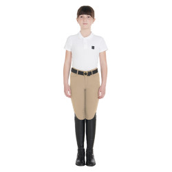 Kinder-Reithose Amani Equestro Weihrauch Beige