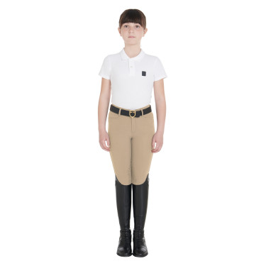 Kinder-Reithose Amani Equestro Weihrauch Beige