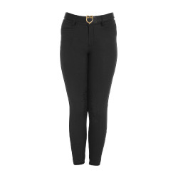 Kinder-Reithose Amani Equestro Schwarz