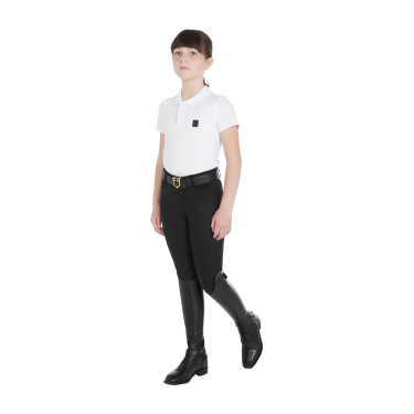 Kinder-Reithose Amani Equestro Schwarz