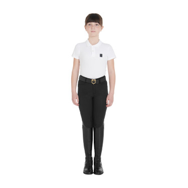 Kinder-Reithose Amani Equestro Schwarz