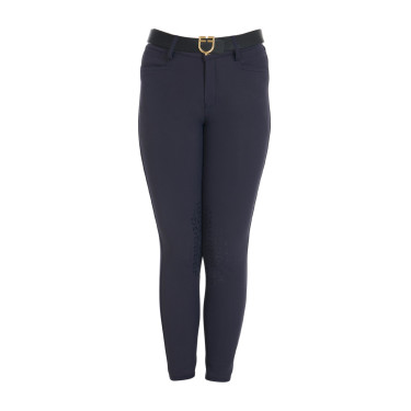 Kinder-Reithose Amani Equestro Marine Marineblau