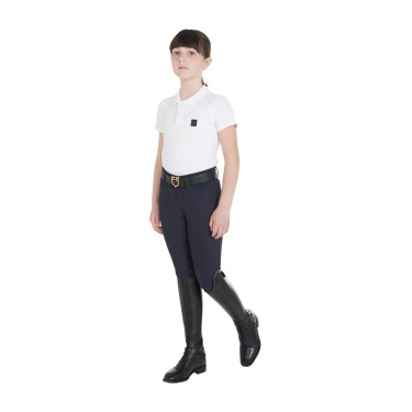 Kinder-Reithose Amani Equestro Marine Marineblau