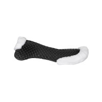 Acavallo Piuma Gel Lammfell Sattelpad Eco-Wolle Weiß Schwarz Acavallo Piuma Gel Lammfell Sattelpad Eco-Wolle Weiß Schwarz